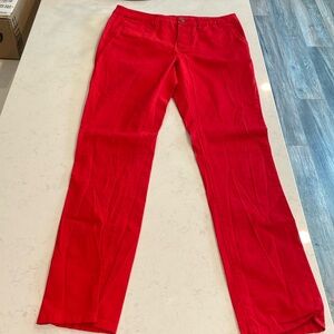 ASOS Men’s Red Chino Khaki Pants Skinny Fit